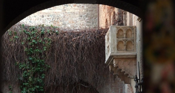 Il balcone di Romeo e Giulietta