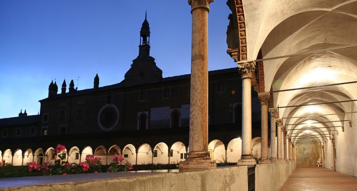 Certosa di Pavia: chiostro grande