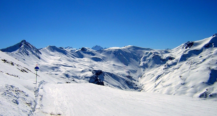 Livigno piste da sci nelle Alpi