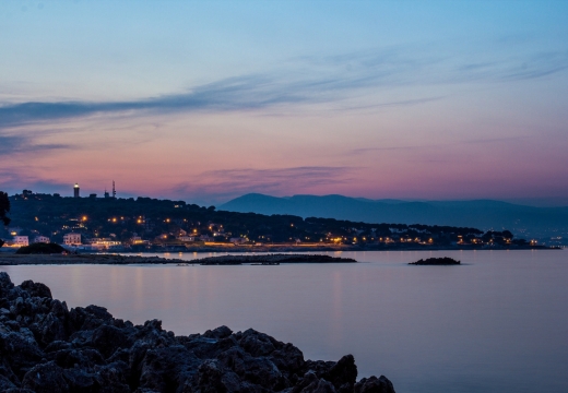 Antibes al tramonto