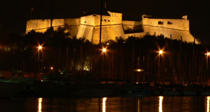 Fort Carré di notte - Antibes