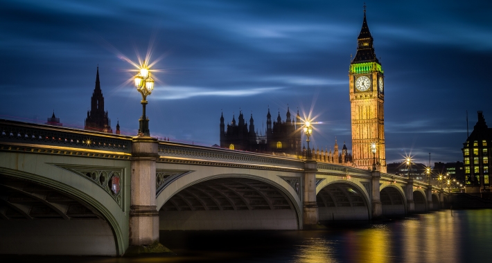 Big Ben e Westminster Bridge - Londra