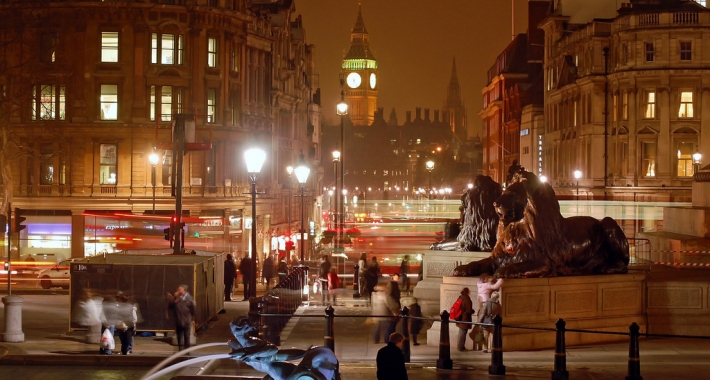 Trafalgar Square. Londra