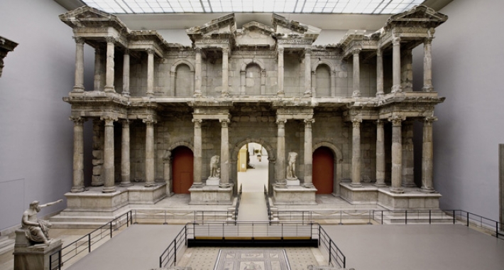 Porta del mercato di Mileto al Pergamon Museum di Berlino.