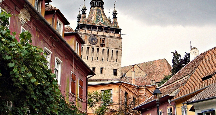 Torre dell'orologio a Sighisoara