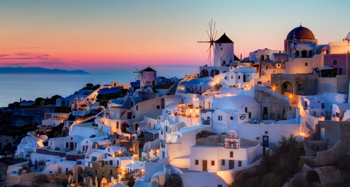 Tramonto a Santorini