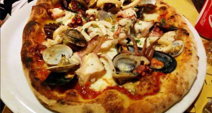 Pizza allo scoglio