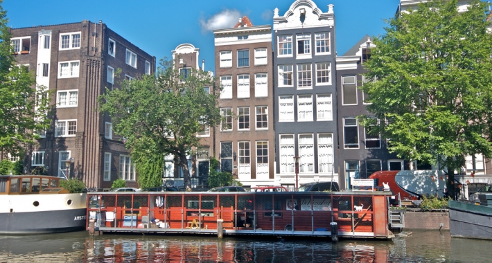De Poezenboot , Amsterdam