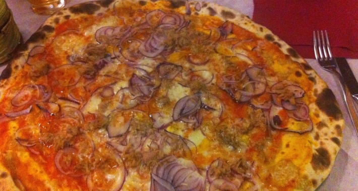 Pizza carrettiera tirata al kamut