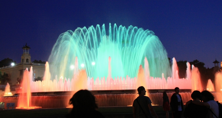 La fuente magica, Barcellona