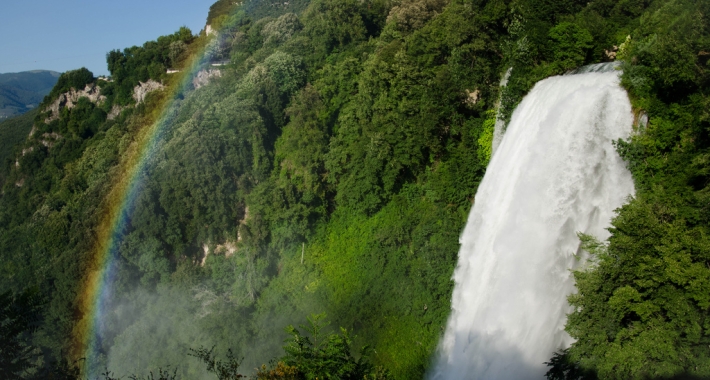 Cascata delle Marmore, il primo balzo