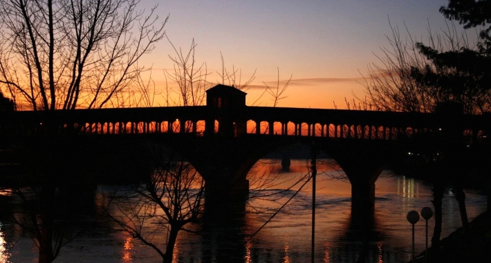 Ponte Vecchio al tramonto