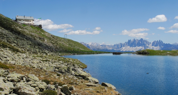 Lago Rodella nei pressi di Vandoies