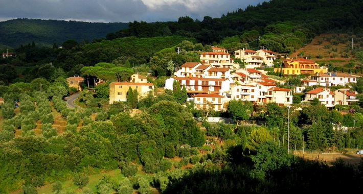 Vista del Castagneto Carducci