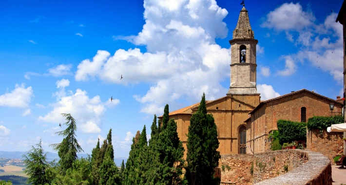 Chiesa di Pienza Italy