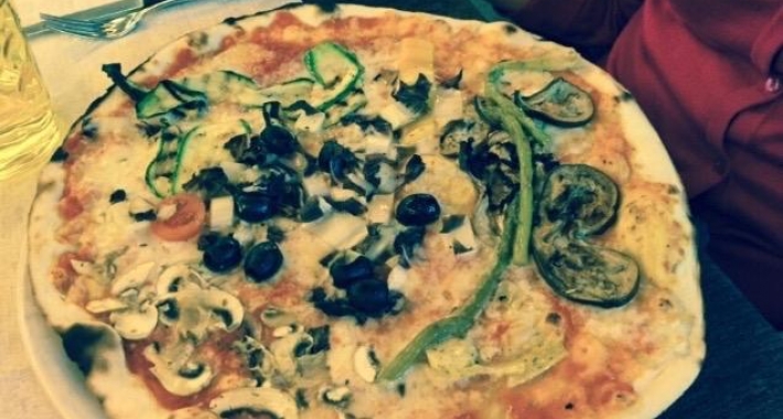 Pizza vegetariana 