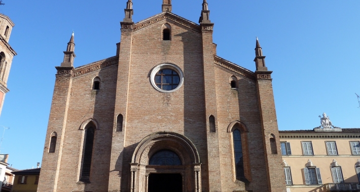 Vista Frontale Collegiata Fiorenzuola d' Arda