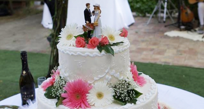 Torta nuziale della Pasticceria Dolci e Doni