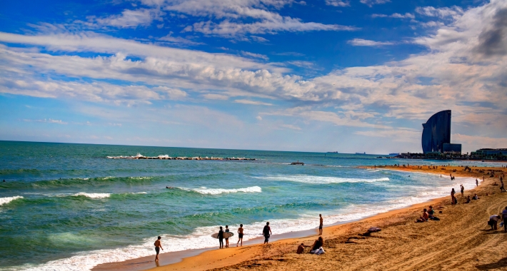 Barceloneta beach