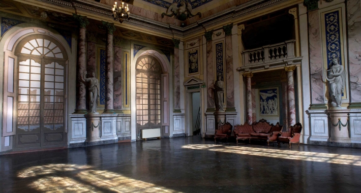 Salone del ballo, castello di Belgioioso
