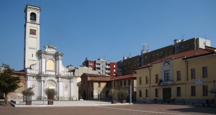  Piazza Vittoria a San Giuliano Milanese