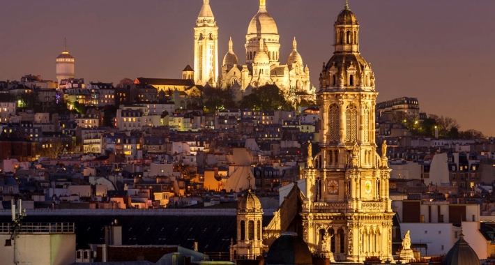 Basilica del Sacro Cuore e Cattedrale della Santissima Trinità. Parigi