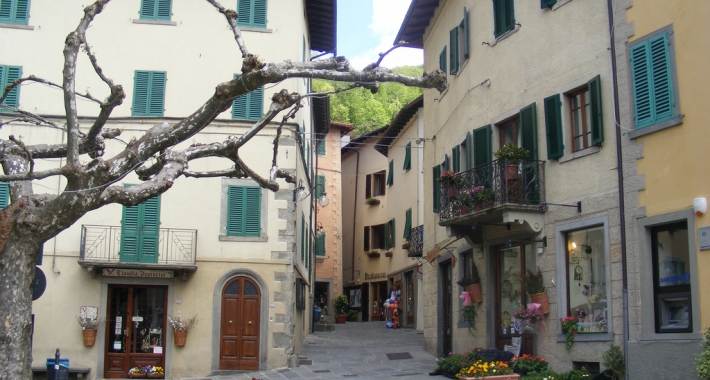 Il centro di Cutigliano