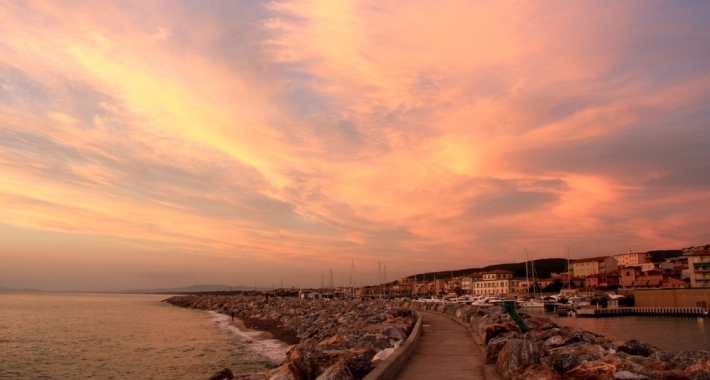 San Vincenzo al tramonto