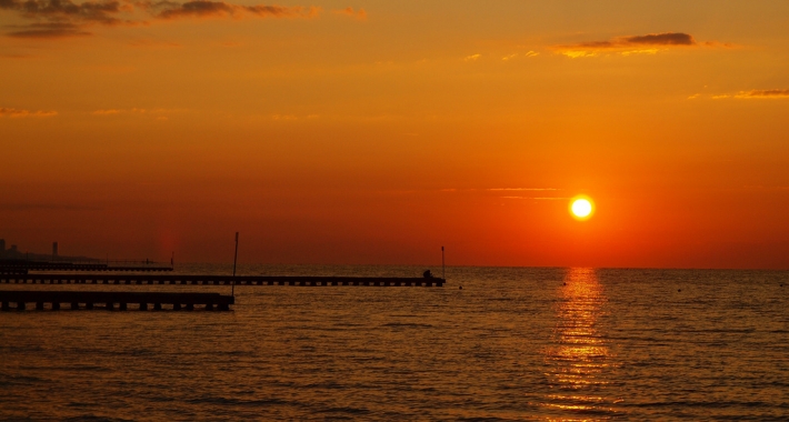 Alba al Lido di Jesolo