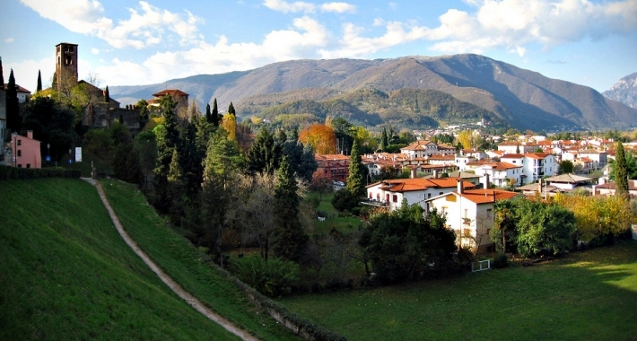 Vista di Bassano del Grappa