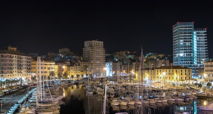 Panorama della Vecchia Darsena di Savona