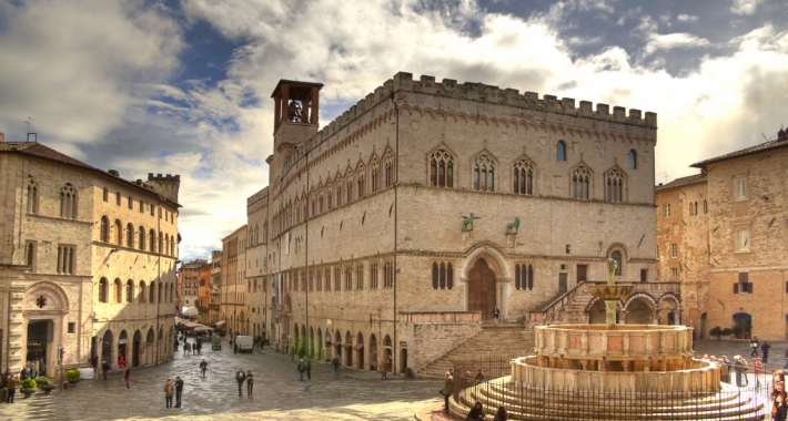 Il centro di Perugia