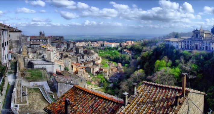 Veduta panoramica di Caprarola