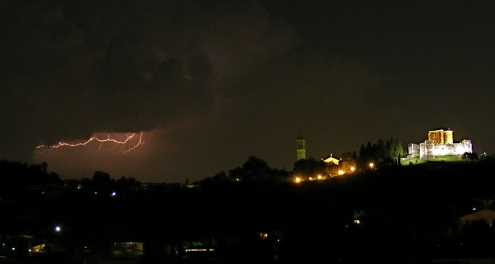 Tempesta notturna ad Arzignano